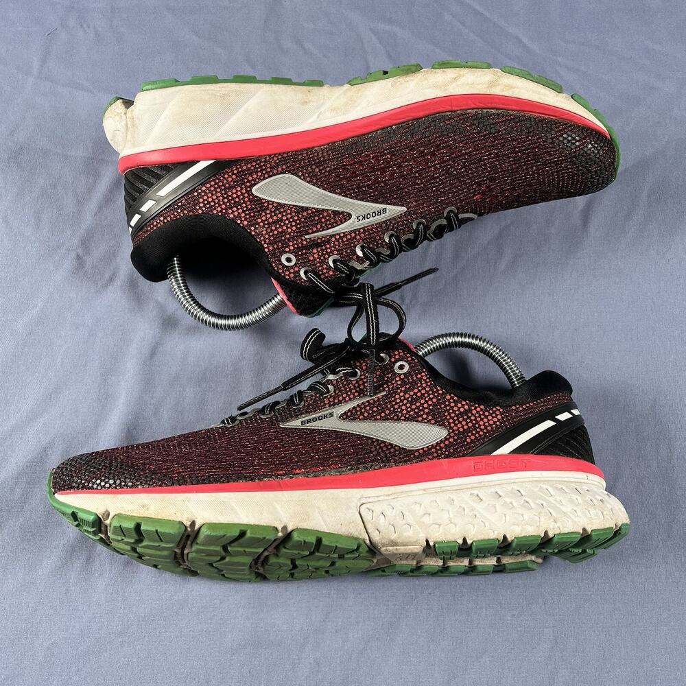 Brooks Ghost 11 Women’s Size 9 Red Running Shoes Fitness Sneakers 1202771B017